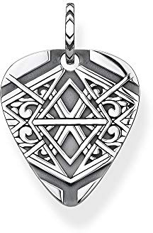 Thomas Sabo Herren Anhänger Dog Tag 925 Sterling Silber PE836-637-21