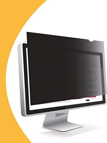 Olnema Filtre d'écran de confidentialité pour Moniteur d'ordinateur et PC I Privacy Screen Filter I Film de Protection d'écran Anti-Espion I Anti-Spy Écran (22.0 (16:10) - 474x296mm)