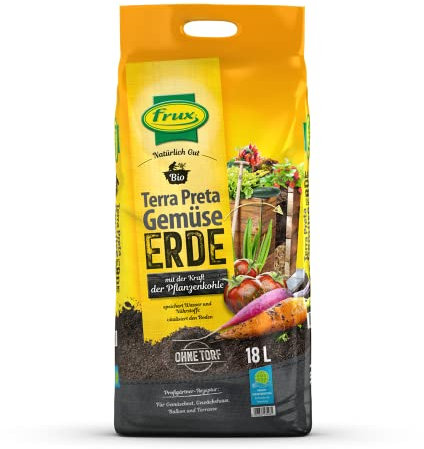 frux Terra Preta – Bio Gemüseerde -torffrei- 18 Liter