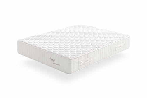 Moonia Royal Exclusive Relax y Descanso a tu Servicio: Colchón Reversible 150X200 cm/Híbrido: viscoelástica y núcleo muelles ensacados | Grosor +/- 30cm | Multizonas Diferenciadas