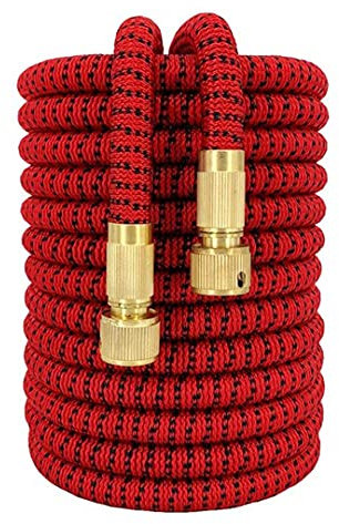 Hensftods Jardin Lavage Voiture Tuyau d'arrosage Flexible Jardin d'arrosage Jardin Tuyau d'irrigation extérieur Separate Hose D 75ft