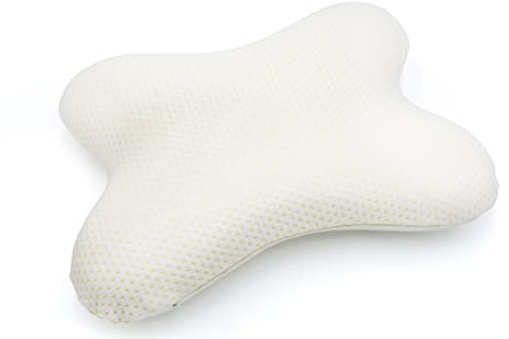 Lifenaxx Ergonomisches Schmetterlingskissen LX-036 – Memory Foam Kissen für Seitenschläfer&Rückenschläfer – OEKO-TEX 100 Zertifiziert, Atmungsaktiv, Formstabil, Waschbarer Bezug, für Nacken, Schultern