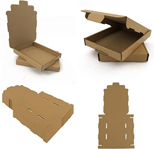 Red Rainbow A6 (C6) Corrugated PIP Large Letter Box Suitable for Large letters Brown (Manilla) - 11x16x2 cm - 112x163x20 mm (Pack of 50 Boxes)