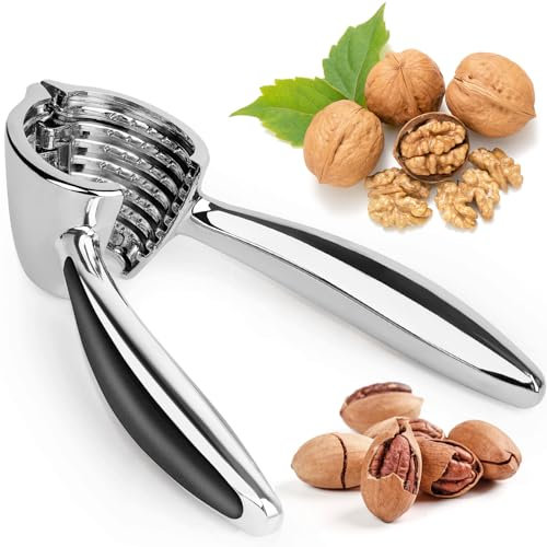ChromLives Cascanueces para Nueces Clip de Nuez Alicates De Nueces Parte Nueces Cascanueces de Metal Cascanueces Resistente Accesorios de Cocina para Frutos Secos, Almendras de Avellana,Castañas