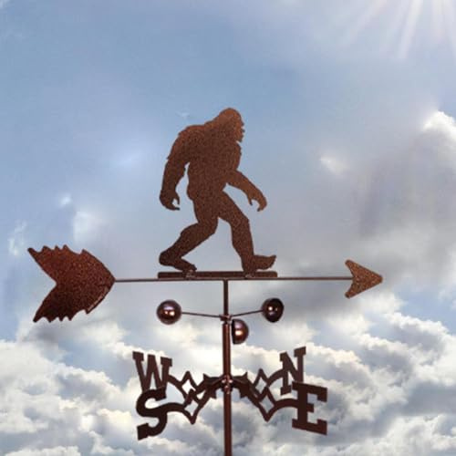 Weather Vanes Roof Mount Horse Rooster Weathervane Roof Mount Wind Vane Mount Garden Decor Farmhouse Decorative for Garden Patio Roof Decoration,B