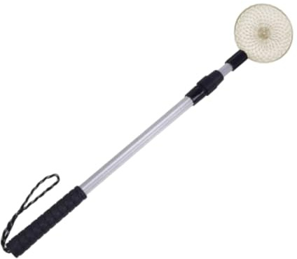 Fenteer Louche de Pêche sur Glace avec Manche en Aluminium, Pelle Diamètre 14 Cm