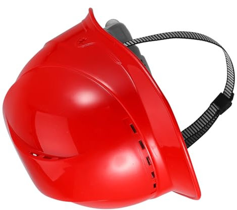 HOMSFOU Baustellenhelm Mit Belüftung Sicherheits-schutzhelm Für Damen Und Herren Bauhelm Aus Robustem Material Für Außenbereich Und Elektroarbeiten Atmungsaktiver Kopf-Schutz