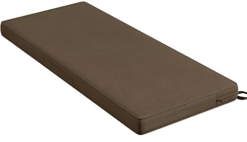 WLXFF Bankauflage Sitzkissen Bank Mit Abnehmbarem Bezug Utschfestes Sitzkissen Sitzpolster Sitzauflage Bank Sitzpolster Gartenbank Auflage Stuhlkissen Bankpolster FüR Fensterbank,No5,120X35X3CM