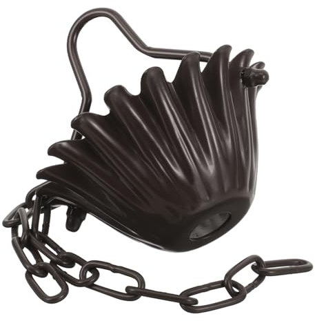 Toyvian Cadena De Lluvia para Cadena De Lluvia para Canalones Decoración Colgante para Jardín Porche Aleación De Aluminio