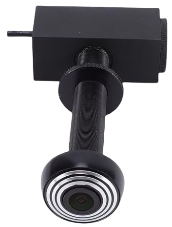 MENDUNER Cámara de Mirilla WiFi HD de 2MP, Cámara de Seguridad Inteligente con Monitoreo en Tiempo Real y Detección Inteligente, para Casa, Oficina, Apartamento, Hotel
