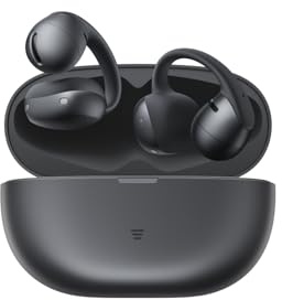 SHOKZ Auriculares Open-Ear Clip-on OpenDots Air, Ligero de 6,3 g, Negro