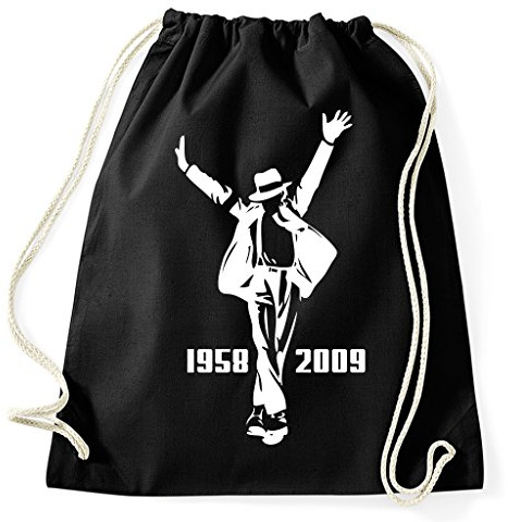 Michael Jackson King of Pop Gymväska dragsko ryggsäck träningsväska gymväska hipster slogan citat