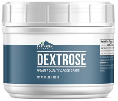 Earthborn Elements Dextrose Sugar Substitute, Always Pure, Workout Boost (1.5 Pound)
