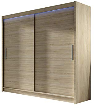 Mirjan24 Armoire à Portes coulissantes London I 180 x 215 x 57 cm