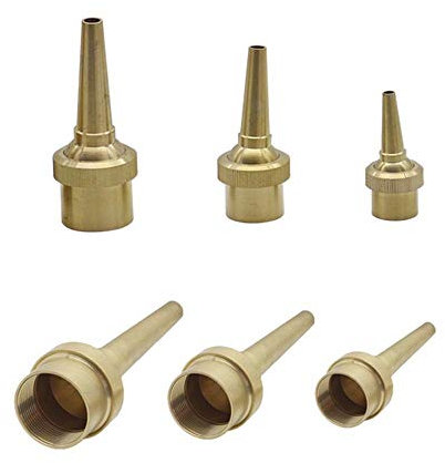 Gartenschlauch Schnellverbindung 1Pc G1 / 2 G3 / 4 G1 Universal-Richtung Messing Gerade Jet-Brunnen Sprinkler Kupfer Radial Jet Garten-Teich Dekoration Brunnen (Color : 1 inch)