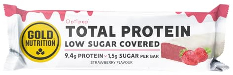 PROTEIN BAR LOW SUGAR COVERED - 30 G - 15 UN Fresa-Chocolate