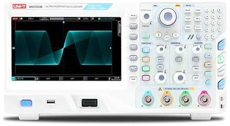 UNI-T Osciloscopios digitales serie MSO3000E 4CH, generador de formas de onda incorporado de 50MHz (MSO3254E 250MHz 4CH)