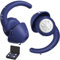 Tapones Oidos Reducción de Ruido,33 db Silicona Earplugs for Sleeping,Supersuave y Reutilizable Tapones Antironquidos(Azul-2 Pares)