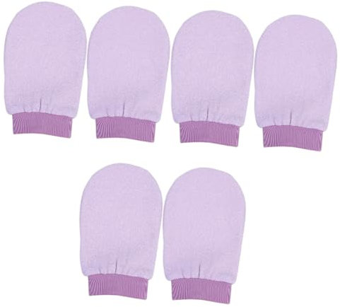 Healeved 6pcs Back Scrubbing Long Towels Exfoliating Bath Towels Super Soft Gloves Spoolies