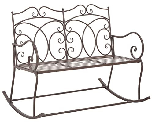Home Outdoor OthersGartenbank 104 cm Eisen Antikbraun