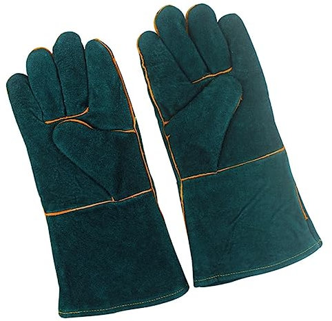 BUGUUYO Schutzhandschuhe Für Reptilien 35cm Bissfeste Hautfreundliche Handschuhe Aus Langlebigem Material Für Sicheres Spielen Und Füttern Von Haustieren