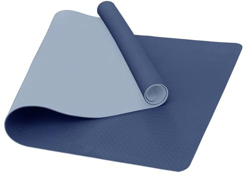 Narwhal Yoga Matte Groß TPE Rutschfest 190x80x0.6cm Yogamatte xxl Sportmatte Gymnastikmatte Trainingsmatte Rutschfest 190x80 Turnmatte für Zuhause Fitnessmatte 80 cm Breit
