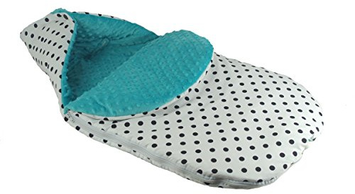 Saco acolchado para carrito de bebé, con calentadores para manos y cojín 8 Talla:Footmuff M size