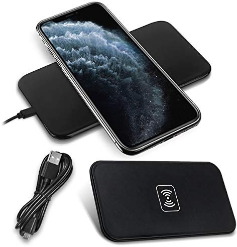 QI Wireless Ladegerät kompatibel für Apple iPhone 17 17e 16 Pro Max Air Ladestation Kabellos Charger Induktives Universal Schnellladegerät