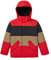 Burton Jungen Symbool Snowboardjacke, Tomato/True Black/Kelp, 164 EU
