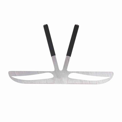 Molde para cejas, 4 tipos de regla permanente para cejas Medida de cejas Regla de extensión de equilibrio Molde para forma de cejas Herramienta de maquillaje de cejas(#2)