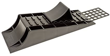 Netagon MP Essential Caravan & Motorhome 3 Part Level Ramp Set (Black Steel, 4000kg, 80mm Max Levelling Height)