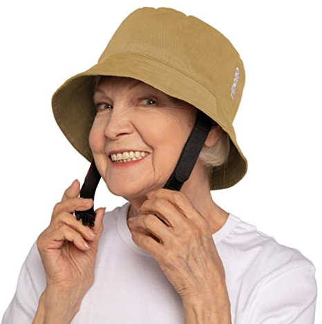 Ribcap Billie Casque Médical de Sécurité: Protection et Style pour Les Personnes à Risque de Chutes | Crème | Taille M (56-58 cm) | Idéal pour Épilepsie, Adultes, Seniors et Toutes Activités