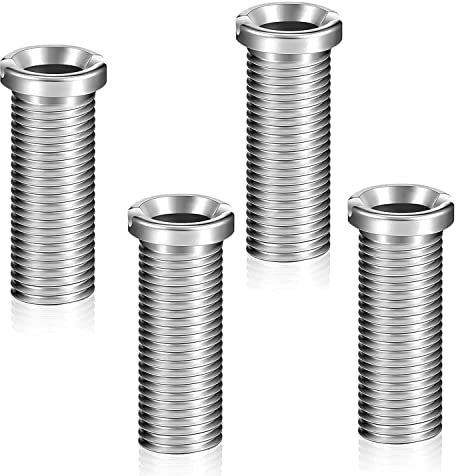 WACH AUF 4 Pcs Sink Basket Screw 35mm Stainless Fastening Accessories Connector Plug Replacement for Basin Strainer Plugs