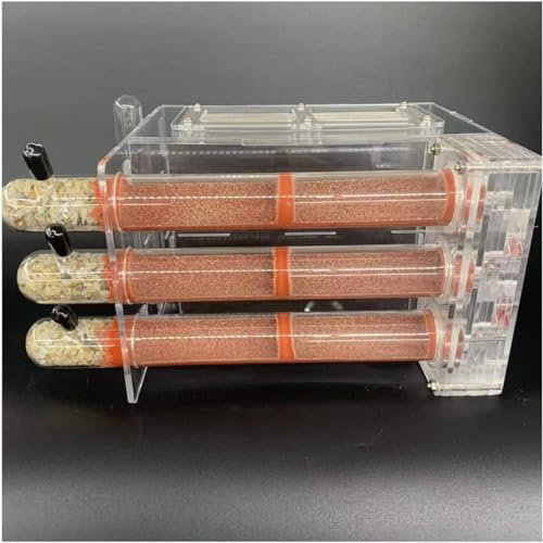 Ameisenzucht Box, Ameisenfarm, Großer Raum Glas Reagenzglas Ameisennest DIY Acryl Ameisenhaus Futterbereich Bauernhof Haustier Ameisenhaufen Werkstatt Umweltfreundlich Ca
