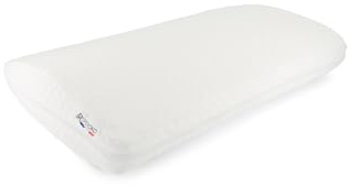 PERCKO - Oreiller Ergonomique Universel - Soutien Cervical Optimal et Confort - Mémoire de Forme - Hypoallergénique - Fabrication Française - 60x40 cm - Blanc