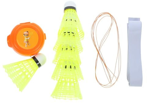 Gogogmee 1satz Badminton Trainingsgerät Mit Elastischem Rückschlag Teiliges Set Für Erwachsene Für Und Koordinationstraining Indoor Und Outdoor Geeignet