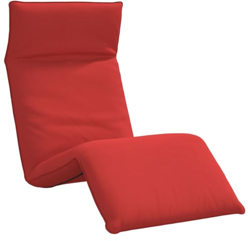 vidaXL Sonnenliege Klappbar Rot 175x54x8,5 cm Oxford-Gewebe