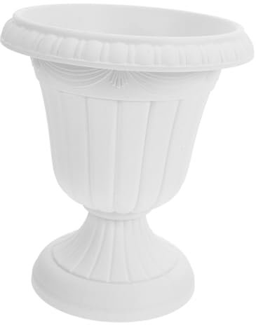 BESPORTBLE Klassischer Römischer Säulen Pflanzkübel Vintage Pflanztopf Für Veranda Und Innenraum Sockel Blumentopf Im Antik Stil Vielseitig Für Hochzeiten Und Wohndekoration
