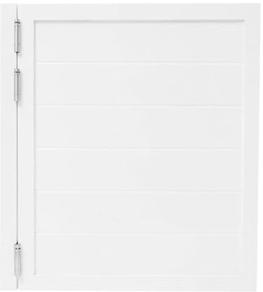 Porte a Battente per Bar, Porta Singola oscillante, Porta da Saloon Interne in Legno massello, Porte a Mezza Vita per Decorazioni per la casa, Porta per corridoio(White,28.0x35.4(71x90cm))