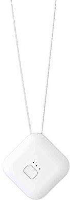 CheungLee Personal Air Purifier, Wearable Portable Mini Air Purifiers Second-Hand Smoke Cleaner Remove Formaldehyde Allergies Odors Dust Womens Necklace Gift USB Charging (White)