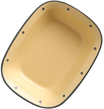 OQHAIR Ustensiles de Cuisson en céramique Grille-Pain Four Poêle Plaque de Cuisson antiadhésive Moules à Pain pour la Cuisson Tarte Plaque de Cuisson Grille-Pain Fours Bol en céramique CU