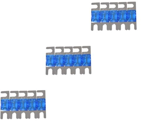 CALLARON 3sets Auto Standard Sicherung Draht Sicherung Für Auto Audio 60a Farbe 1 6x0 5x0 4 Zoll Elektronik 5 Stücke * 3