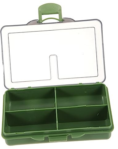 BESPORTBLE Minibehälter 3st Box Für Angelzubehör Fischköder Köder Köder Boxen Angelveranstalter Wundernetz Ablageschalen Köder Köder Fall Angeln Multifunktion Angelausrüstung Pp Angelköder