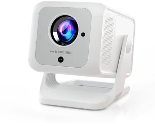 Mini projecteur HY310X 4K Full HD 1080p 420ANSI Android 11, Mise au Point Automatique, Correction Keystone, pour projecteur sur Pied de cinéma extérieur