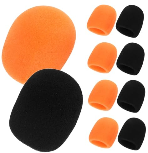 TOYANDONA 20pcs Microphone Covers Mic Windscreen Muff Windproof Protective for Handheld Mics Ktv Karaoke Events