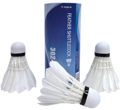 Set med badmintonbollar 3-pack med hög hastighet, vindtålighet, och | Utomhus badmintonbollar för slagträning och Passar för alla Nybörjare, are, Barn, Vuxna, Park, , Klubb och Res
