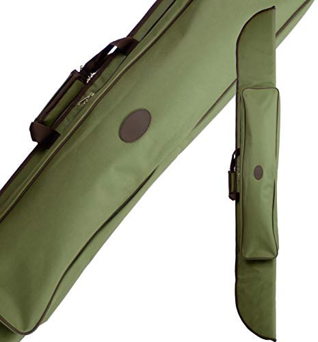 elToro Horrido Line Recurvebogentasche – robuste Bogentasche für Einteilige Recurvebögen bis 68 Zoll – gepolstert & wasserabweisend – Zubehörfach – strapazierfähiges Nylongewebe – Grün