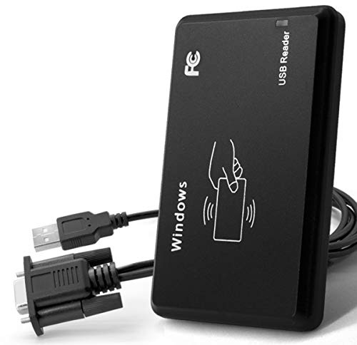 Lector de Tarjetas sin Contacto RFID Tarjeta de identificación R21D Frecuencia 125 kHz Lector de Tarjetas RS232 TK4100/EM4100/EM4001 Soporte Win XPWin CEWin 7Win 10LinuxVistaAndroid