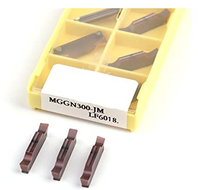 10 Stück Hartmetall-Dreheinsätze Einstechwerkzeug MGGN150 MGGN200 MGGN250 MGGN300 MGGN400 MGGN500 RL JM LF6018 Einstecheinsatz CNC-Drehmaschine Metallwerkzeug ( Size : MGGN200 , Color : JM LF6018 )