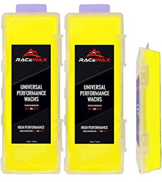 RaceWax Universal Wachs Yellow Edition Ski Langlauf Snowboard All IN ONE Wax 500g